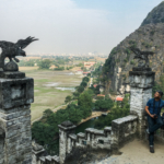 Un peu inquiétante la bestiole ! (Hang Mua, Tam Coc)