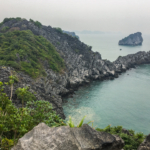 Vue panoramique au sommet de Monkey Island (Lan Ha Bay)
