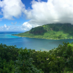Panorama depuis la Montagne Magique (Moorea)