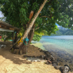 Jolie maison les pieds dans l'eau (AirBnB, Moorea)