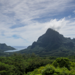 Vue depuis le belvédère (Moorea)