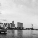 Panorama sur Marina Bay (Singapour)