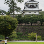 Vue sur le château de Kanazawa