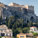 L'acropole haut perchée, Athènes