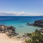 Plage privée au Nobelos Boutique Hôtel (Zakynthos)
