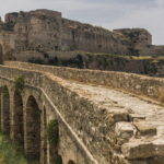 L'entrée du château de Methoni