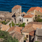 Maisons en pierre à Monemvasia