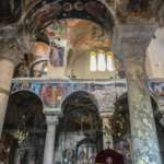 Les pagnifiques peintures de l'église d'Agia Sophia (Mystra)