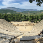 Impressionant théatre d'Epidaure