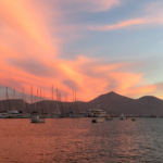 Coucher de soleil sur Milos