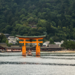 Le Torii de Miyajima, les pieds dans l'eau