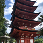 La pagode à 5 étages de Toyokuni (Miyajima)